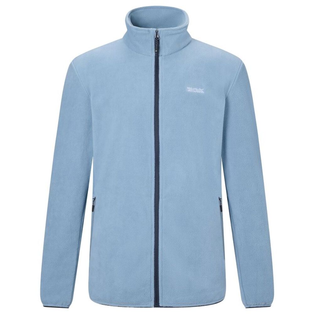 Regatta Mens Harrow Full Zip Fleece Jacket / Dusky Blue